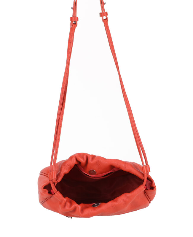 Sac à Main En Cuir Brun Dana Buchman - Modèle Baguette - Taille Moyenne