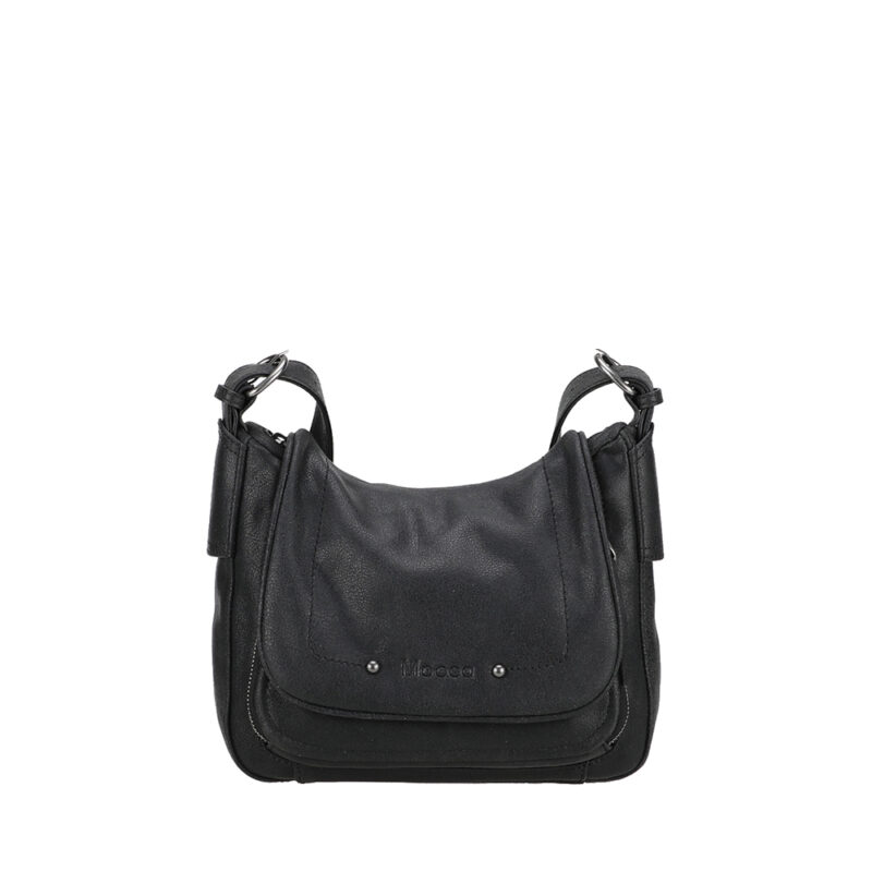 Sac bandoulière rabat Paige cuir